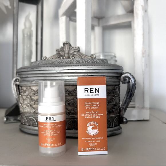 REN Clean Skincare Radiance Brightening Dark Circle Firming Hydrating Eye Cream - Picture 1 of 6